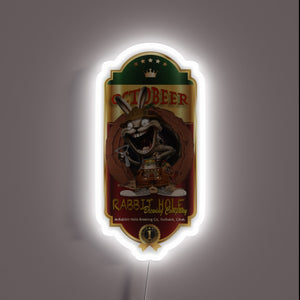 Add vibrant ambiance with this LED octagonal beer theme sign.