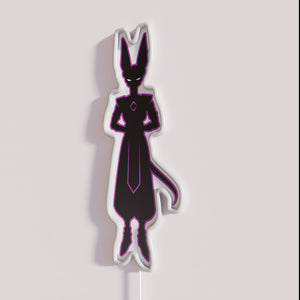 Dragon Ball Z Beerus Sama Official RGB Neon Bar Sign