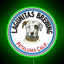 Load image into Gallery viewer, best selling lagunitas brewing RGB neon sign green