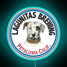 Load image into Gallery viewer, best selling lagunitas brewing RGB neon sign lightblue 