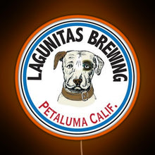 Load image into Gallery viewer, best selling lagunitas brewing RGB neon sign orange