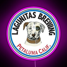 Load image into Gallery viewer, best selling lagunitas brewing RGB neon sign  pink