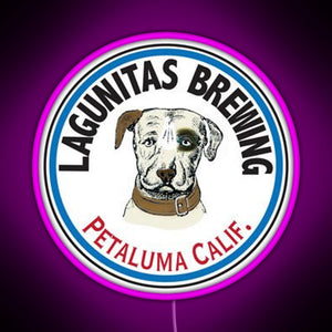 best selling lagunitas brewing RGB neon sign  pink