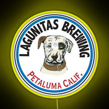 Load image into Gallery viewer, best selling lagunitas brewing RGB neon sign yellow