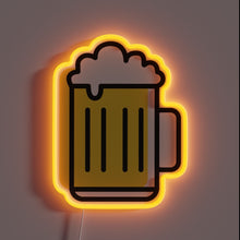 Load image into Gallery viewer, Cheer on your favorite brew with this colorful neon sign.