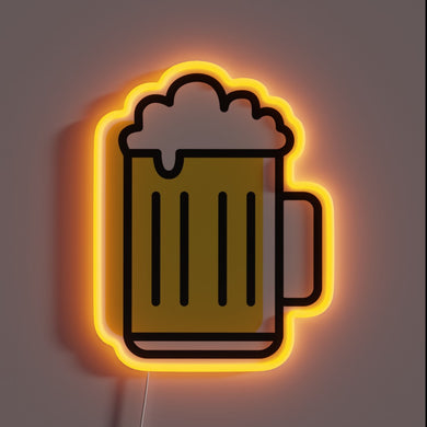 Cheer on your favorite brew with this colorful neon sign.