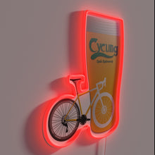 Load image into Gallery viewer, RGB Neon Sign with Bike and Brew Design Concept
