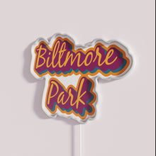 Load image into Gallery viewer, Vibrant RGB neon sign adds style to Biltmore Park Asheville area