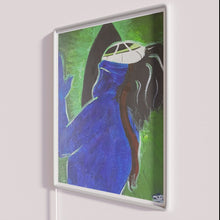 Load image into Gallery viewer, Blindly trust in fate with this bold RGB neon glow.