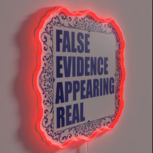 Load image into Gallery viewer, Empowering Recovery with Courage and Hope in Blue Neon Glow