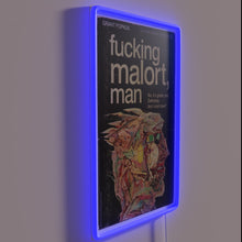 Load image into Gallery viewer, Malort connoisseur&#39;s literary pride displayed in bright neon color scheme