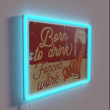 Load image into Gallery viewer, Whiskey fueled rebellious spirit meets the daily grind in color
