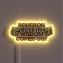Load image into Gallery viewer, Wisdom and insight illuminated by bourbon&#39;s subtle, radiant glow