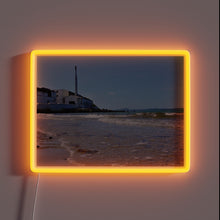 Load image into Gallery viewer, RGB illuminated sign for Bowmore Distillery on Islay Island