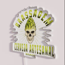 Load image into Gallery viewer, Brassagem RGB neon light sign, decorative bar pub kitchen decor.