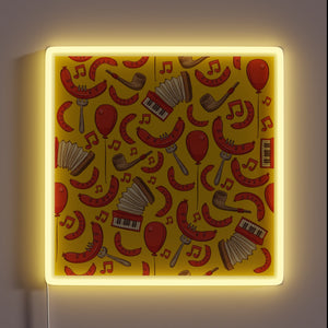 Brighten up your party with this vibrant Okotoberfest signage