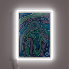 Load image into Gallery viewer, Glowing underwater breathing experience in vibrant RGB neon colors