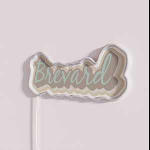 Neon Asheville Sign for Brevard and Western NC Homes Decor