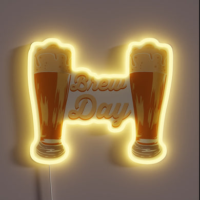 RGB Neon Sign for Homebrew Enthusiasts and Craft Beer Lovers