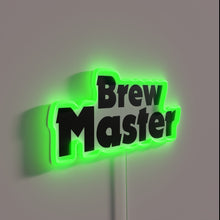 Load image into Gallery viewer, Brew Master RGB neon sign: Add Craft to Your Bar Atmosphere