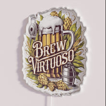 Load image into Gallery viewer, RGB Neon Sign for Beer Enthusiasts and Home Brewers Unite