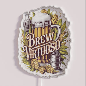 RGB Neon Sign for Beer Enthusiasts and Home Brewers Unite