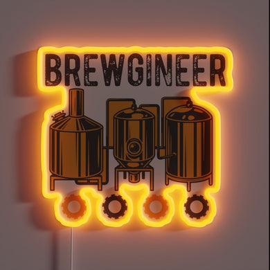 Celebrate your brewing passion with vibrant RGB beer home decor