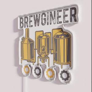 RGB Neon Sign For Homebrewing Enthusiasts and Craft Beer Lovers