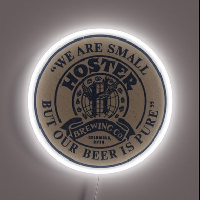 Add vibrant color to your space with this RGB sign.