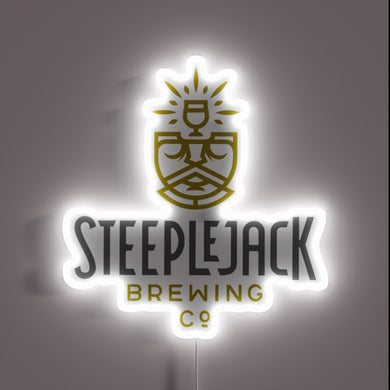 Add vibrant color to your space with this LED sign.