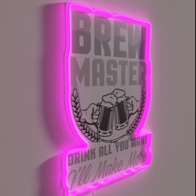 Load image into Gallery viewer, Brewer&#39;s pride: bold, colorful neon sign for craft beer enthusiasts.