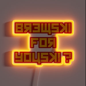 Neon Beer Bar Sign with Fun and Colorful RGB Lighting