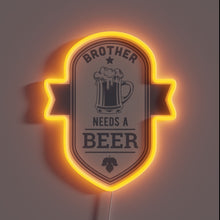 Load image into Gallery viewer, Perfectly lit humor for your favorite beer-loving buddy&#39;s man cave.