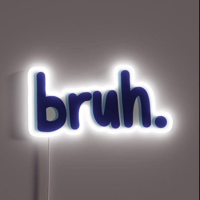 Vibrant Neon Sign with Adjustable RGB Lighting Effects and Lettering