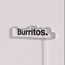 Load image into Gallery viewer, Vibrant Burrito-Themed Neon Sign Illuminates Any Kitchen or Restaurant Decor Space