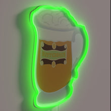 Load image into Gallery viewer, Magical Wizarding World Inspired Neon Sign for Ultimate Butterbeer Fans Everywhere