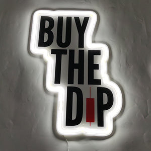 Buy The Dip RGB sign