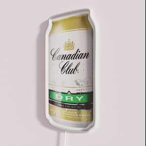 Canadian Club Dry Bar Decor RGB Neon Sign Illumination Luxury