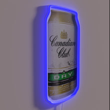 Load image into Gallery viewer, Iconic Canadian Club Whiskey Dry Signature in Vibrant Neon Letters