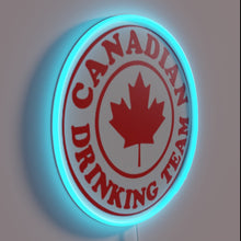 Load image into Gallery viewer, Join the Fun with Our Bright Canadian Drinking Team Sign