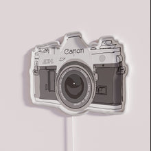 Load image into Gallery viewer, Neon Photography Sign for Cameras Illustrating Creativity and Artistic Passion