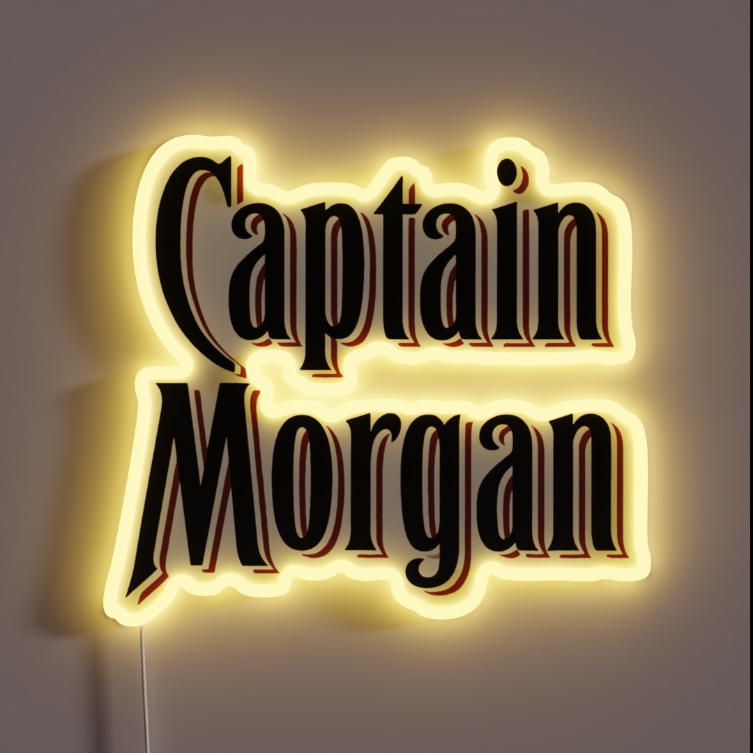 Captain Morgan Brand Rgb Led Sign – Neon Factory