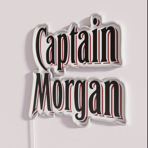 Authentic Captain Morgan Brand RGB Neon Sign for Home Decor Bar