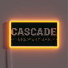 Load image into Gallery viewer, Eye-catching LED signage featuring the iconic Cascade Brewery neon logo