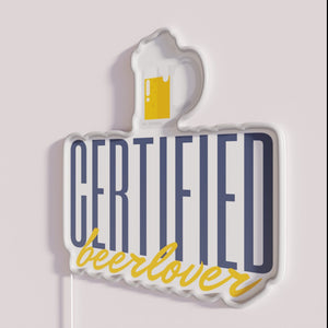 RGB Neon Sign for Home Bar Decor, Perfect Craft Beer Lover