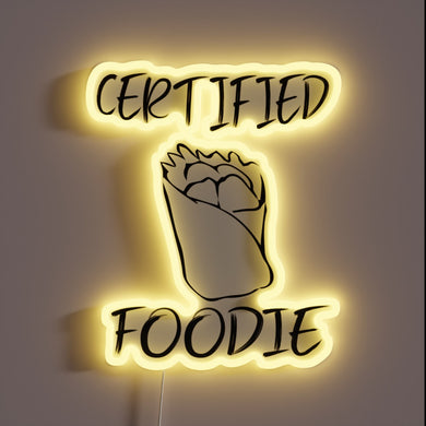 Celebrating my love for plant-based cuisine in bold neon style