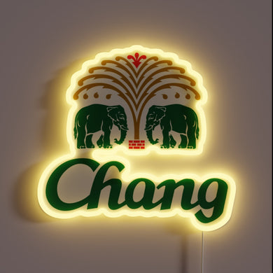RGB Neon Sign: I Love Beer, Drink Chang, Party Time