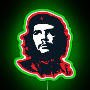 Che Red RGB neon sign green