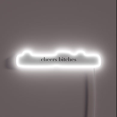 Add a pop of vibrant fun with this neon sign