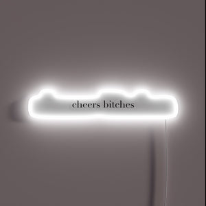 Add a pop of vibrant fun with this neon sign